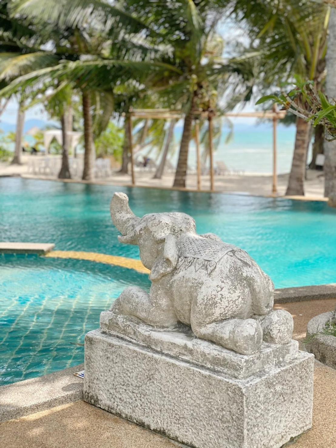 苏梅岛阿姆度假村 Taling Ngam Beach 外观 照片